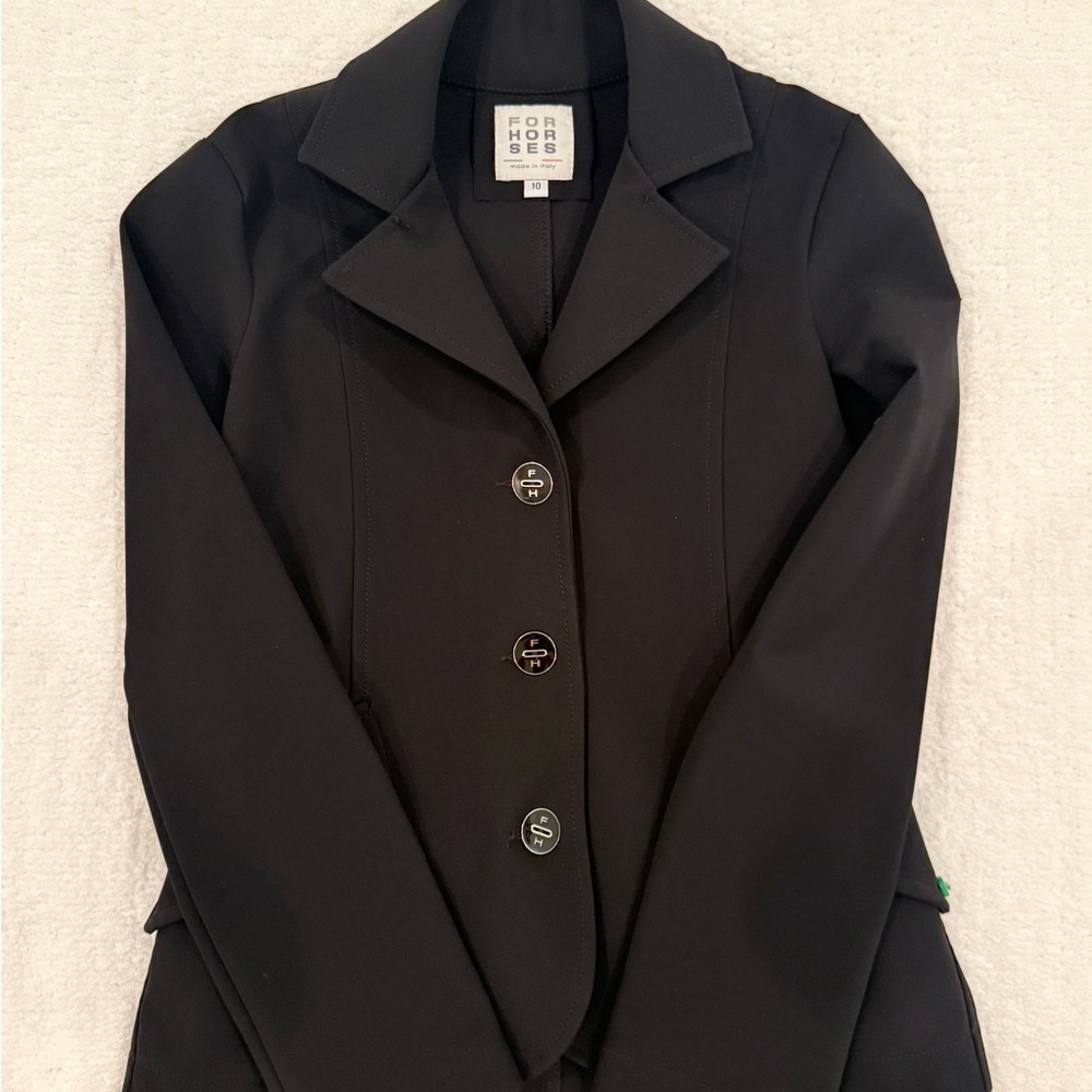 Black For Horses show coat great condition used 2-3 times girls